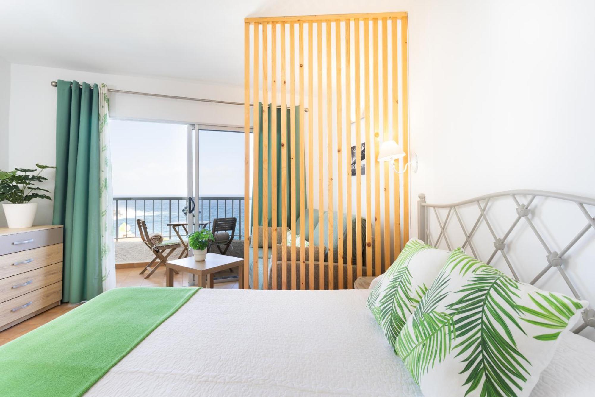 Cozy Seafront Studio With Balcony & Ocean Views San Marcos  Kültér fotó